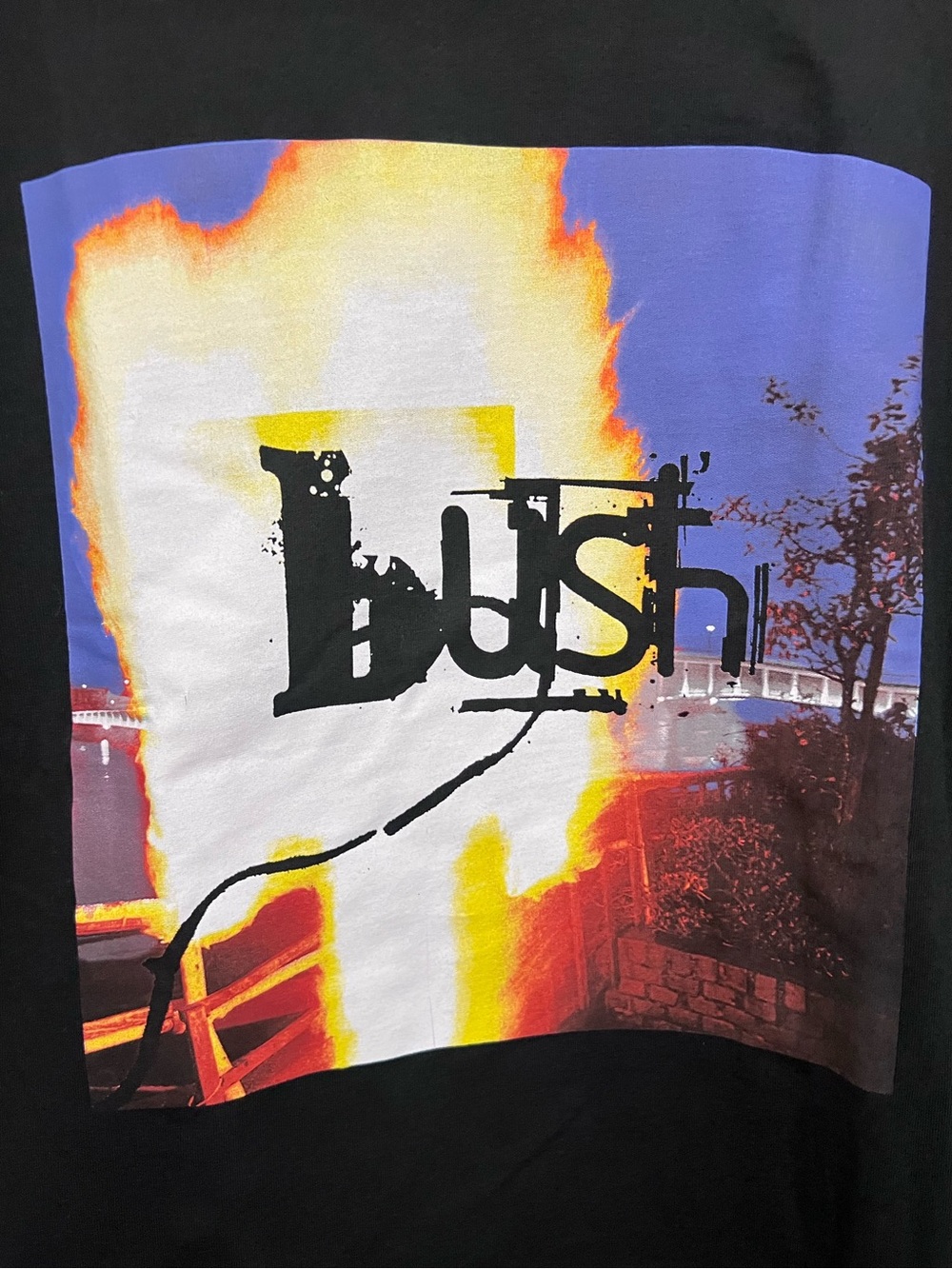 Bush Razorblade Suitcase Giant Vintage T-Shirt Size Large - Picture 6 of 6